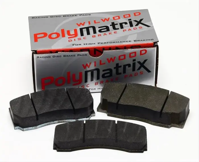 Wilwood 15A-10154K-B Polymatrix A Brake Pads – Track-Ready Friction Compound 1